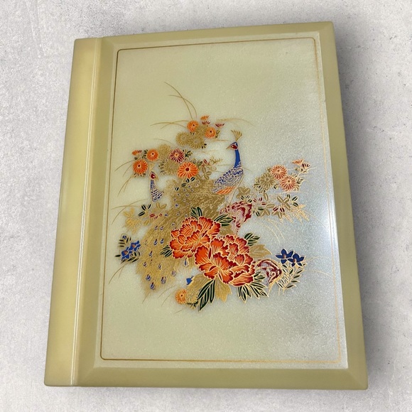 3/$20 
Vintage photo album with beautiful peacock design - Picture 13 of 15